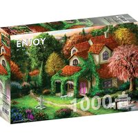 Puzzle 1000 pièces ENJOY - Cottage dans la forêt
