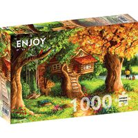 Puzzle 1000 pièces ENJOY - Cabane dans les arbres