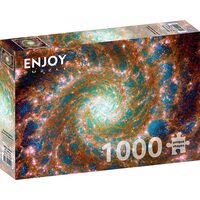 Puzzle 1000 pièces ENJOY - Galaxie fantôme à travers le spectre