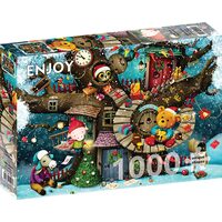 Puzzle 1000 pièces ENJOY - Conte de Fées Noël