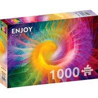 Puzzle 1000 pieces ENJOY - Rainbow Halo