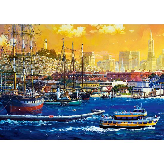 Puzzle 500 pieces Castorland - San Francisco Harbor