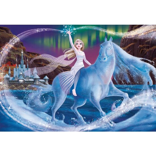 Puzzle 104 pieces Clementoni - Glowing Lights - Frozen II