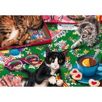 Puzzel 1000 stukjes Bluebird - Puzzel Katten