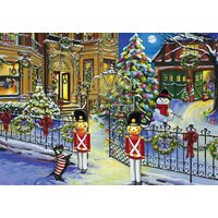 Puzzel 1000 stukjes Bluebird - Kersthuis