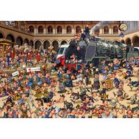 Puzzel 1000 stukjes Bluebird - Francois Ruyer: Frans treinstation