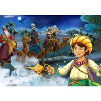 Puzzel 104 stukjes Bluebird - Aladdin