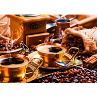 Puzzel 1000 stukjes Bluebird - Zwarte Koffie in Oosterse Stijl