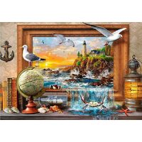Puzzle 1000 pièces Castorland - Marine à la Vie