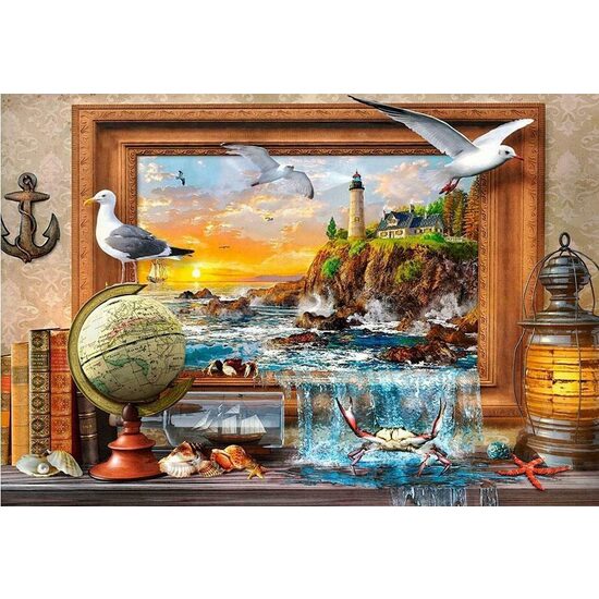 Puzzle 1000 pièces Castorland - Marine à la Vie
