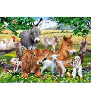Puzzle 100 pièces Castorland - A la Ferme