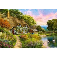 Puzzle 1500 pièces Castorland - Cottage de campagne
