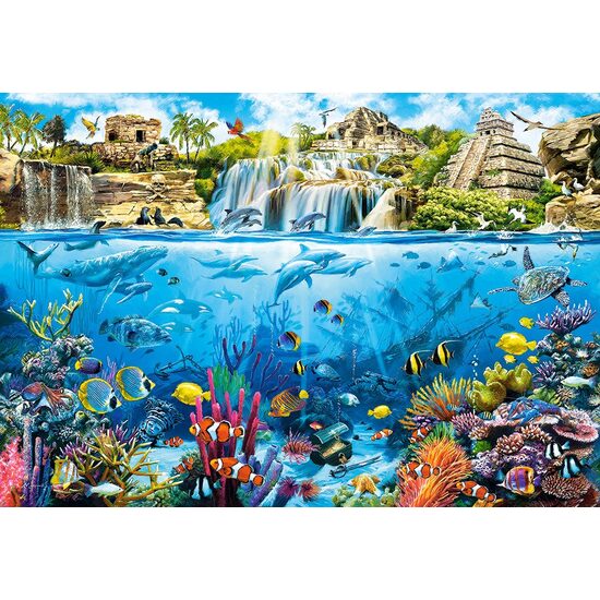 Puzzle 1500 pièces Castorland - L'Île aux Pirates