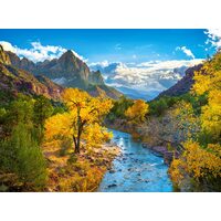 Puzzel 3000 stukjes Castorland - Zion National Park in de herfst, VS