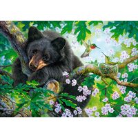 Puzzel 500 stukjes Castorland - De beer en de kolibries