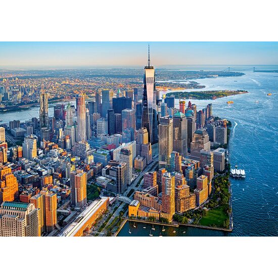 Puzzel 500 stukjes Castorland - Zonsondergang boven Manhattan