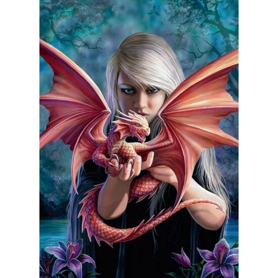 Puzzel 1000 stukjes Clementoni - Drakenkin