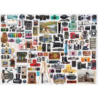 Puzzel 1000 stukjes Eurographics - World of Cameras