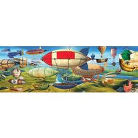 Puzzel 1000 stukjes panoramische Eurographics - The Great Race
