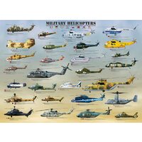 Puzzel 500 stukjes XXL Eurographics - Militaire helikopter