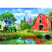 Puzzel 1000 stukjes Eurographics - Metalen Doos - De Rode Schuur