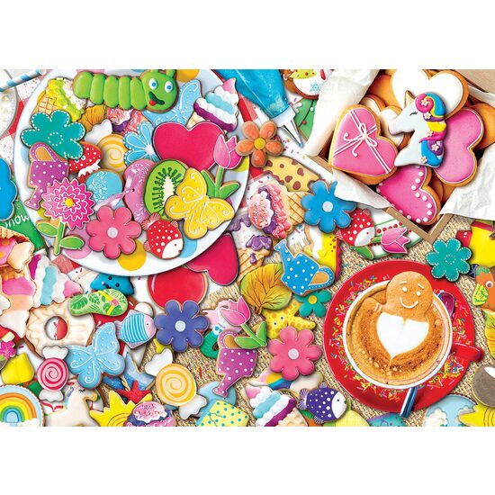 Puzzel 1000 stukjes Eurographics - Metalen Doos - Cookie Party