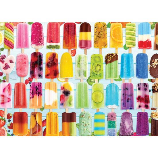 Puzzle 1000 pièces Eurographics - Boîte Métal - Popsicle Rainbow