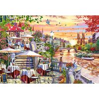 Puzzle 1000 pezzi Castorland - Romantico Tramonto in Città