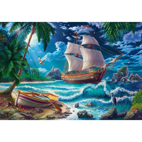 Puzzle 1500 pièces Castorland - Première Nuit sur Nouvelle Terre