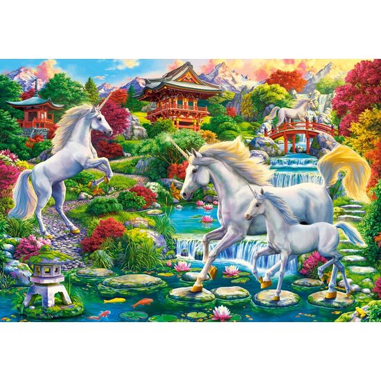 Puzzle 1500 piese Castorland - Unicorn Garden