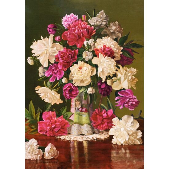 Puzzle 500 piese Castorland - Beautiful Peonies