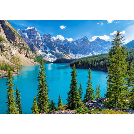 Puzzle 500 piese Castorland - Spring at Moraine Lake, Canada