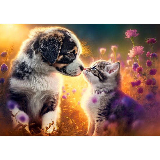 Puzzle 500 piese Castorland - New Friendship