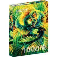 Puzzel 1000 stukjes GENIET - Quetzalcoatl