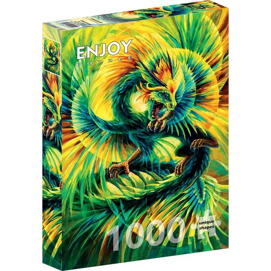 Puzzel 1000 stukjes GENIET - Quetzalcoatl