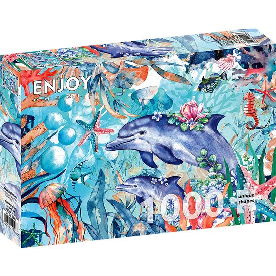 Puzzel 1000 stukjes ENJOY - Golven maken