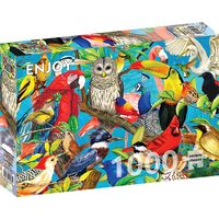 Puzzel 1000 stukjes ENJOY - Gevederde Fenzy