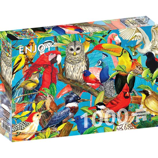 Puzzel 1000 stukjes ENJOY - Gevederde Fenzy