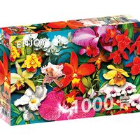 Puzzel 1000 stukjes ENJOY - Orchidee Jungle