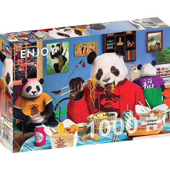 Puzzle 1000 Teile ENJOY – Chinesisches Essen zum Mitnehmen