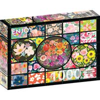Puzzel 1000 stukjes ENJOY - Lacy's bloementuin