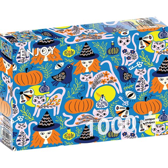 Puzzel 1000 stukjes ENJOY - Betoverde Katten