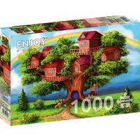Puzzel 1000 stukjes GENIET - Boomhutten