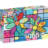 Puzzel 1000 stukjes ENJOY - Designerpatronen 3