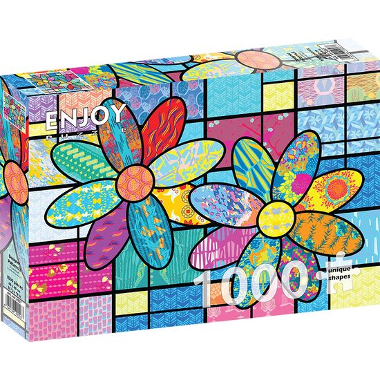 Puzzel 1000 stukjes ENJOY - Designerpatronen 3