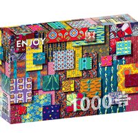 Puzzel 1000 stukjes ENJOY - Designerpatronen 4