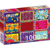 Puzzel 1000 stukjes ENJOY - Designerpatronen 5