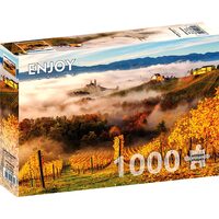 Puzzel 1000 stukjes GENIET - In de wijngaarden