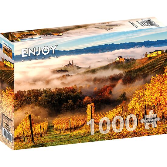 Puzzel 1000 stukjes GENIET - In de wijngaarden