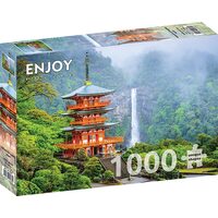 Puzzel 1000 stukjes ENJOY - Seiganto-ji Pagode, Japan
